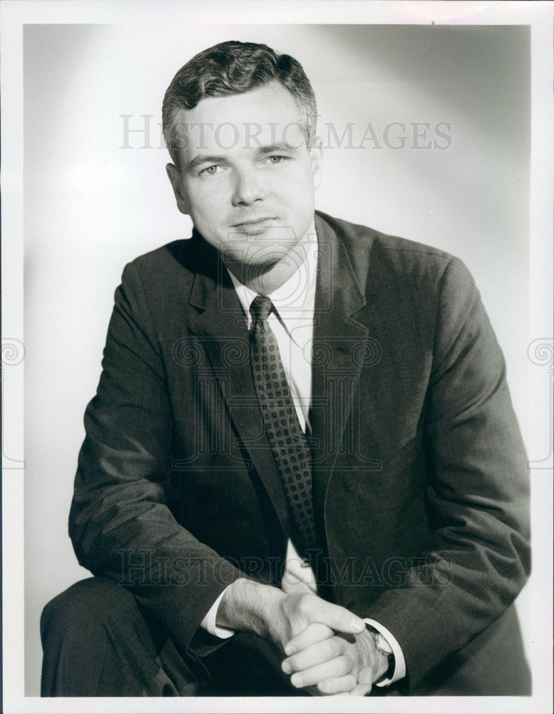 1964 NBC News Robert Abernethy Press Photo - Historic Images