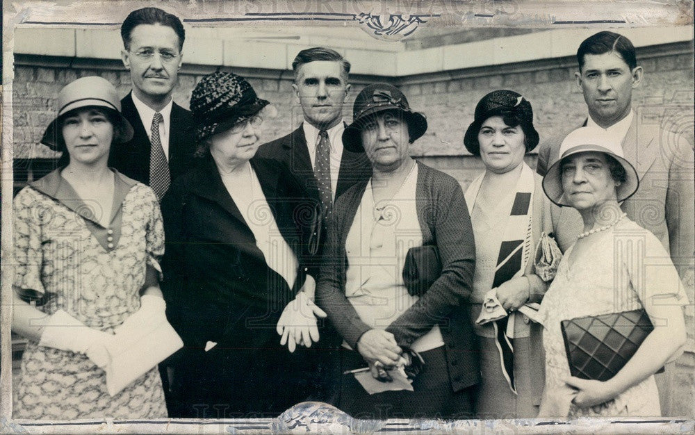1932 Denver, Colorado Public School Officials Press Photo - Historic Images