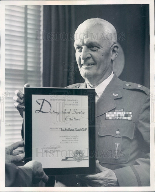 1967 Denver, Colorado Air Force Commander Brig Gen Thomas Corwin Press Photo - Historic Images