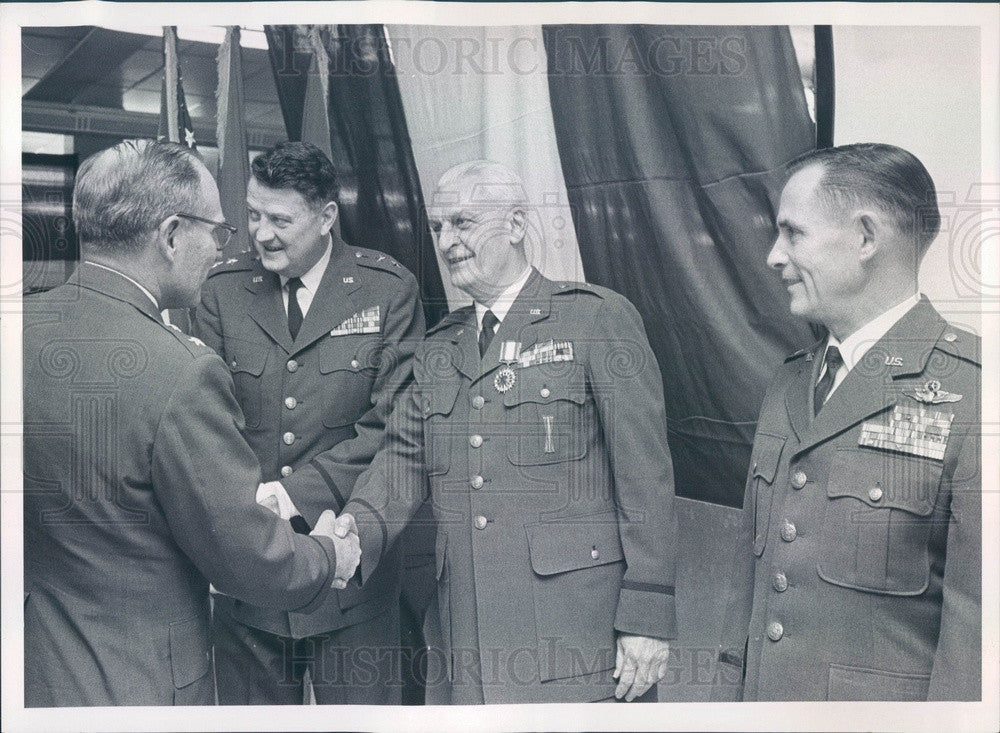 1967 Denver, Colorado Air Force Commander Brig Gen Thomas Corwin Press Photo - Historic Images