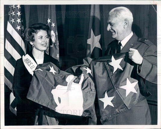 1966 Denver, Colorado Air Force Commander Brig Gen Thomas Corwin Press Photo - Historic Images