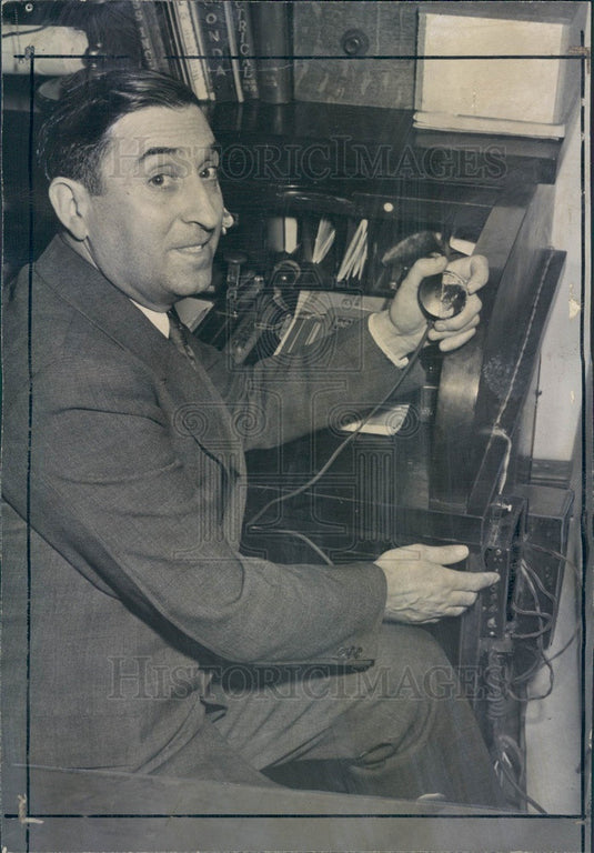 1944 Denver, CO DA Burke & Telephone Company Monitor Press Photo - Historic Images