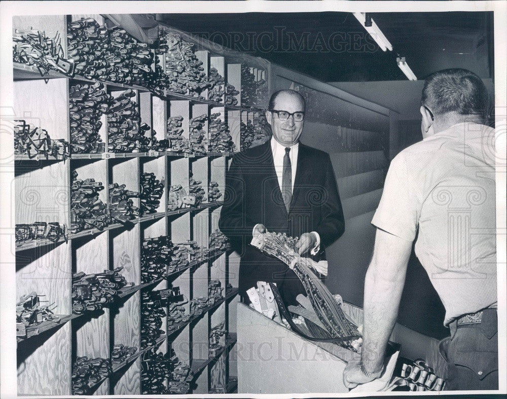 1966 Denver, CO Sand and Sage Manufacturing Pres Sam Mandelbaum Press Photo - Historic Images