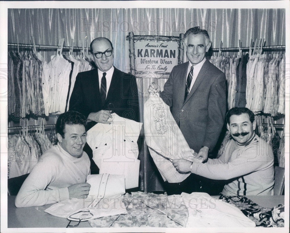 1968 Denver, CO Karman Inc Western Apparel Manufacturers Press Photo - Historic Images