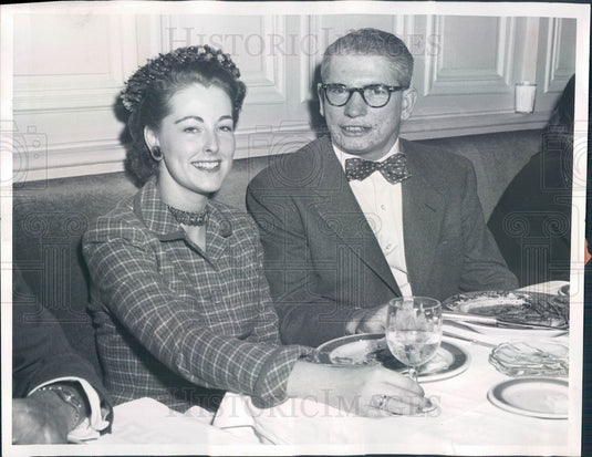 1952 Denver, CO Mangan-Bell Co Food Brokers Owner Charles Mangan Press Photo - Historic Images