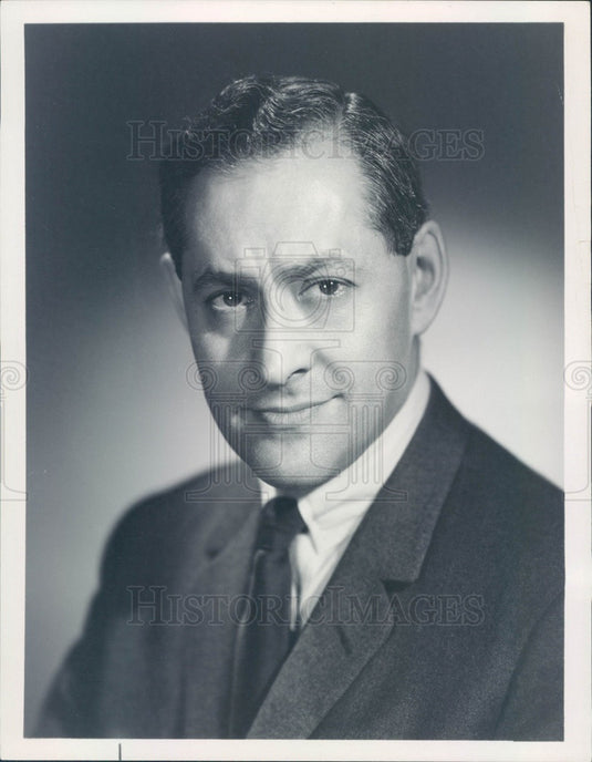 1968 News Correspondent Elie Abel Press Photo - Historic Images