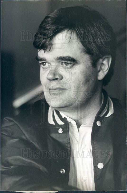 1984 Author & Radio Comedian Garrison Keillor Press Photo - Historic Images