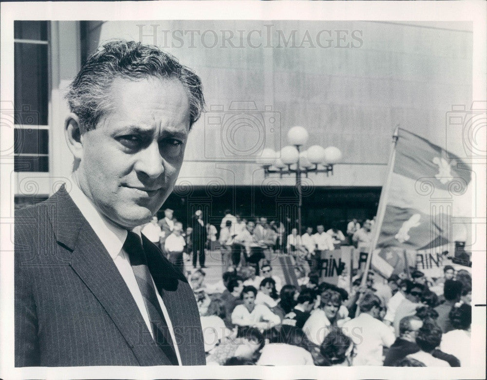 1965 News Correspondent Elie Abel Press Photo - Historic Images