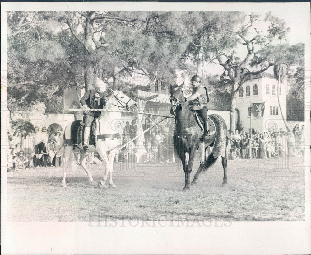 1977 Sarasota, Florida Ringling-New College Medieval Fair Press Photo - Historic Images