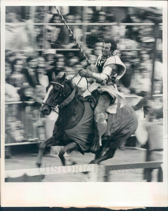 Undated Bristol, England Medieval Fair Jousting Press Photo - Historic Images