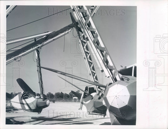 Undated St. Petersburg Florida Joyland Park Ride Press Photo - Historic Images