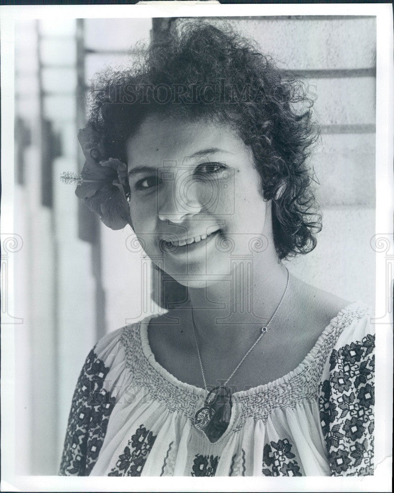 1978 Tony Winning Actress Trazana Beverly in For Colored Girls Press Photo - Historic Images