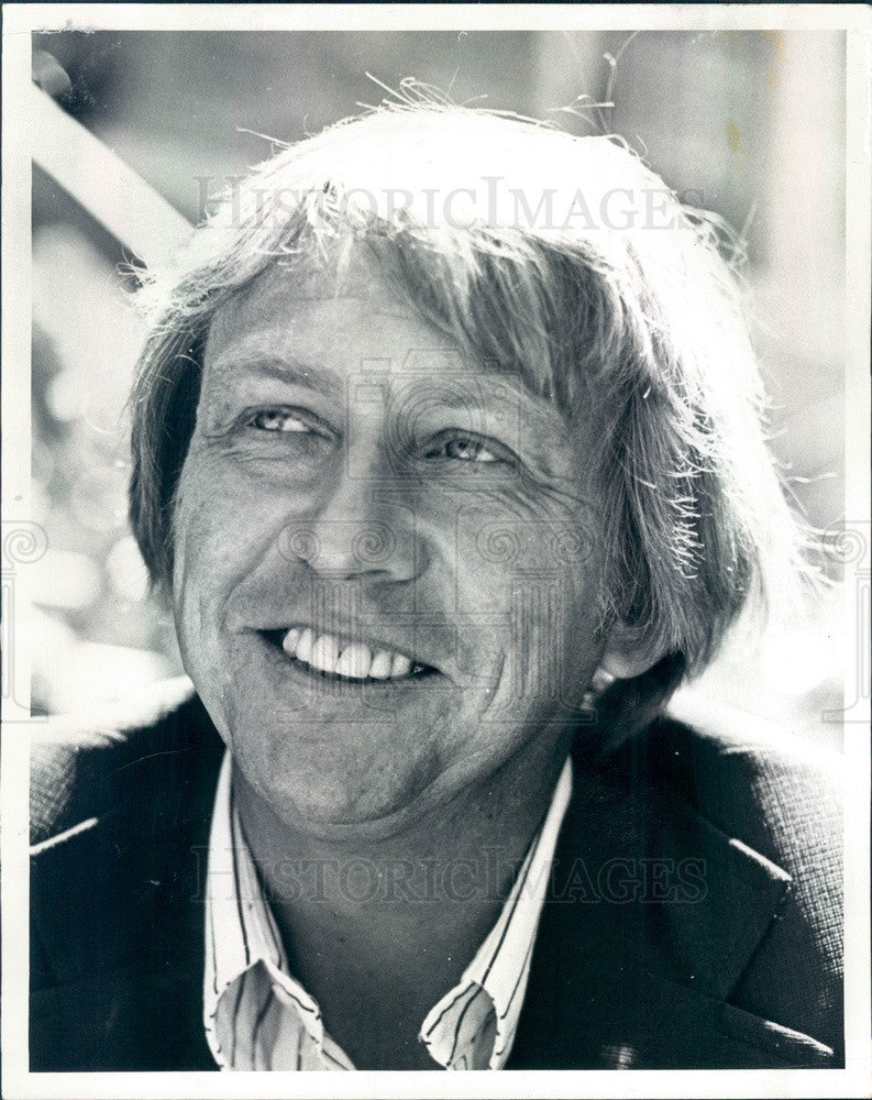 1974 Hollywood Actor &amp; Singer Robert Cunningham Press Photo - Historic Images