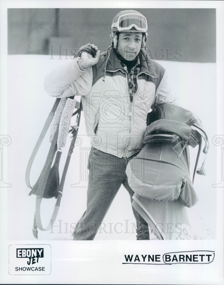 1986 Entertainer Wayne Barnett Press Photo - Historic Images