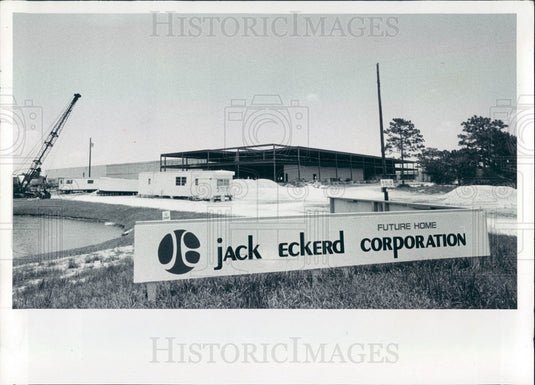 1979 Florida Eckerd Drug Store Headquarters Construction Press Photo - Historic Images