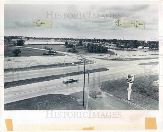 1982 St. Petersburg Florida Eckerd College Lake Extension Site Press Photo - Historic Images