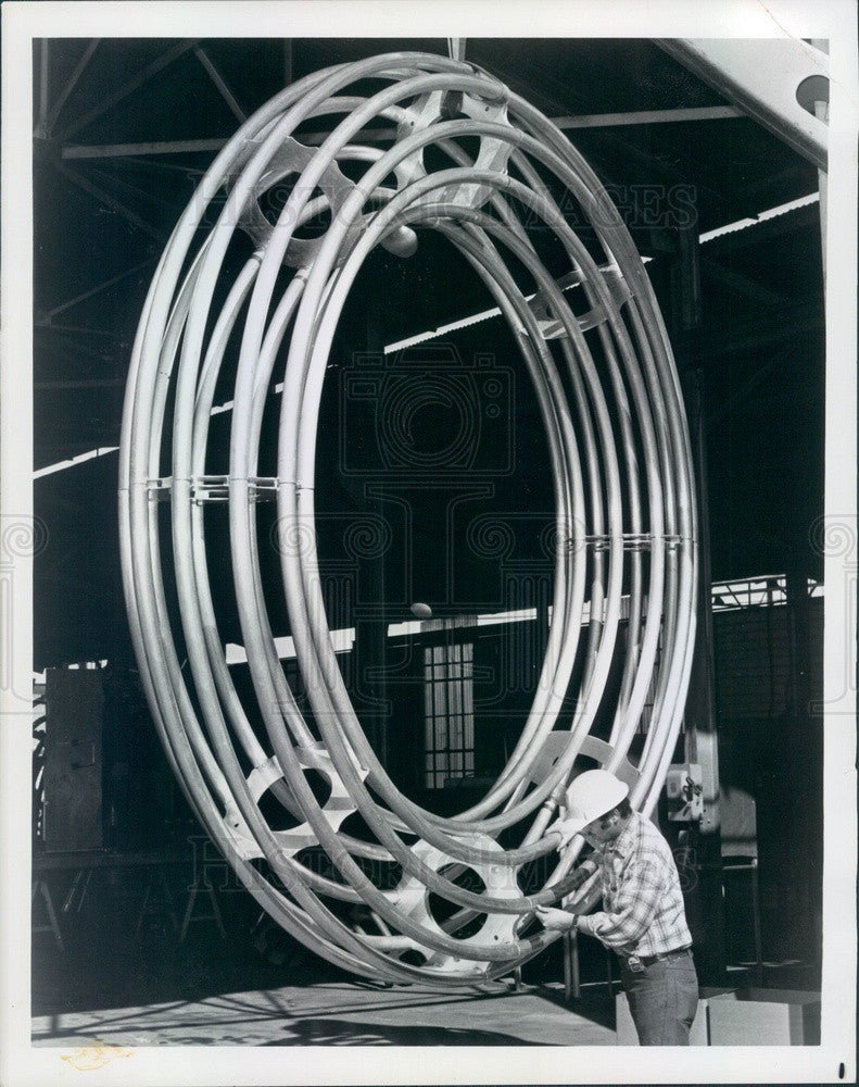 1976 Reynolds Metals AC Transmission Rings Press Photo - Historic Images