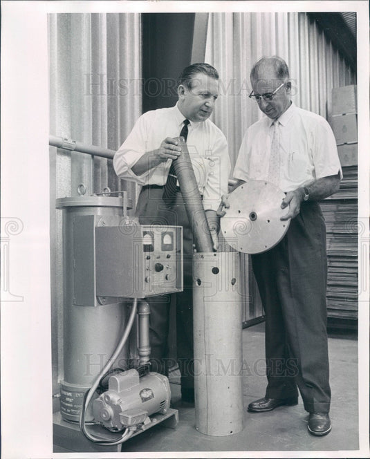 1961 St. Petersburg FL Aquatron Engineering Co Water De-Mineralizer Press Photo - Historic Images