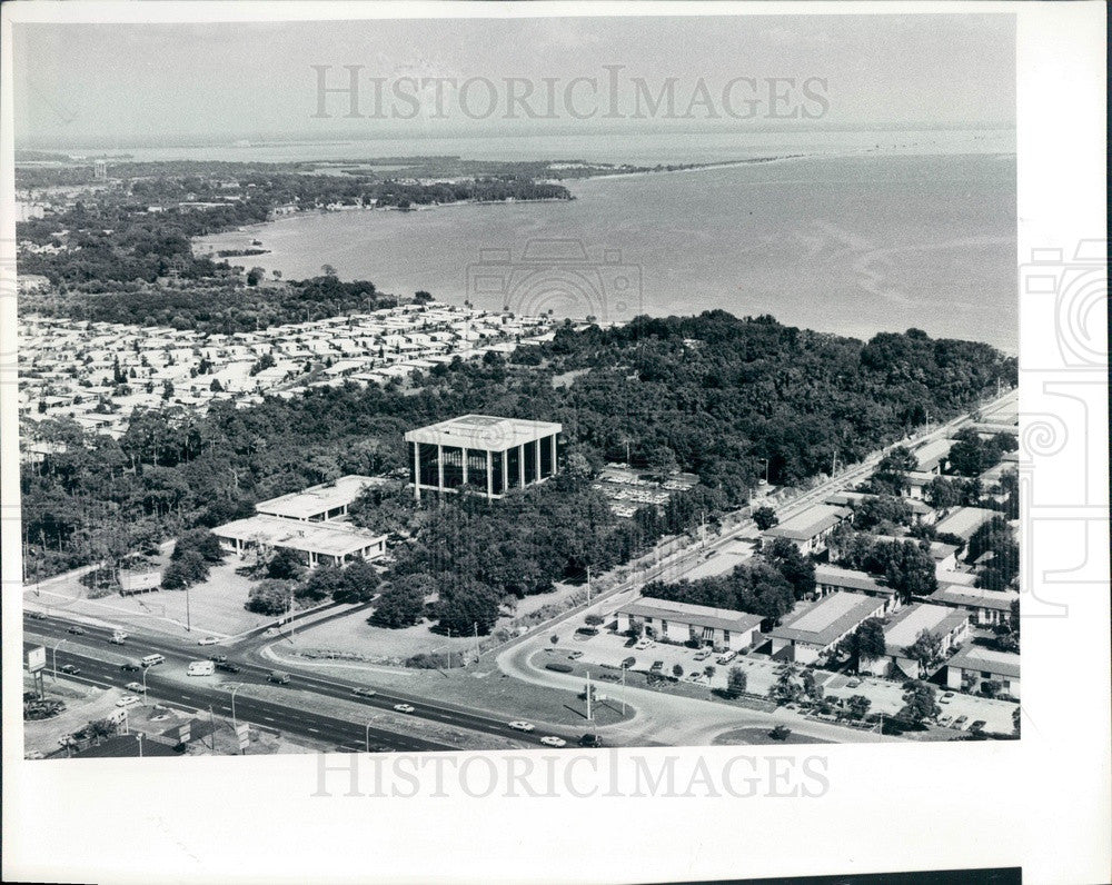 1981 St. Petersburg Florida Arbor Office Center Aerial View Press Photo - Historic Images