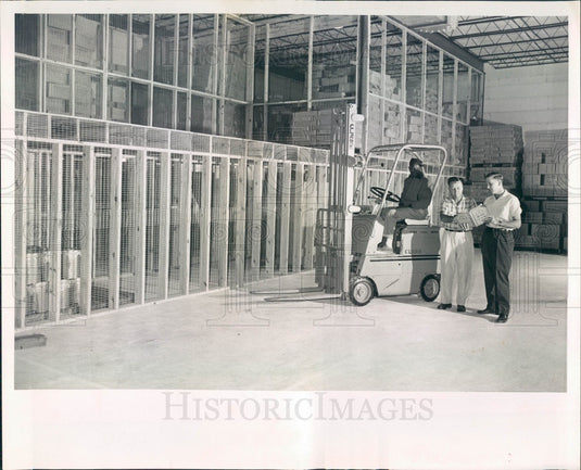 1960 St. Petersburg Florida American Freezers Warehouse Press Photo - Historic Images