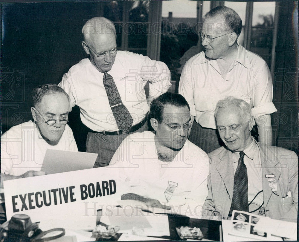 1946 St. Petersburg FL American Federation of Musicians Convention Press Photo - Historic Images