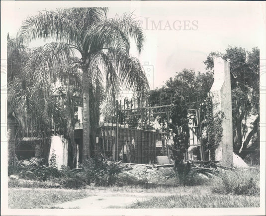 1962 Arcadia, Florida Condemned Rio Vista Park Apartment Building Press Photo - Historic Images