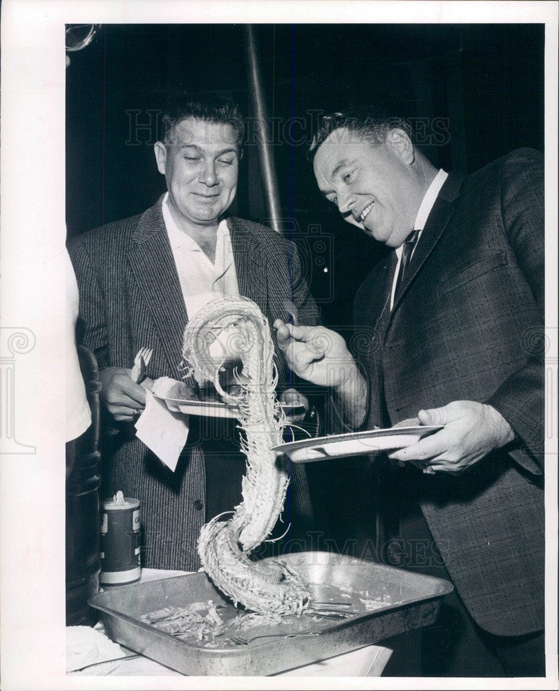 1966 Pinellas Park, Florida Antelope Club Wild Game Benefit Dinner Press Photo - Historic Images