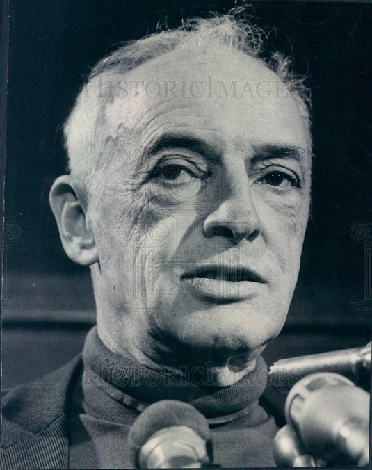 1976 Nobel Prize Winning Author Saul Bellow Press Photo - Historic Images