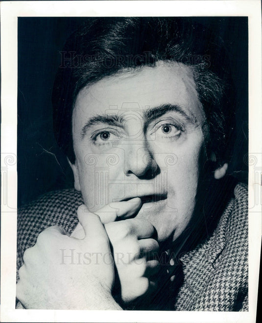 1966 Actor & Playwright Jerome Kilty Press Photo - Historic Images