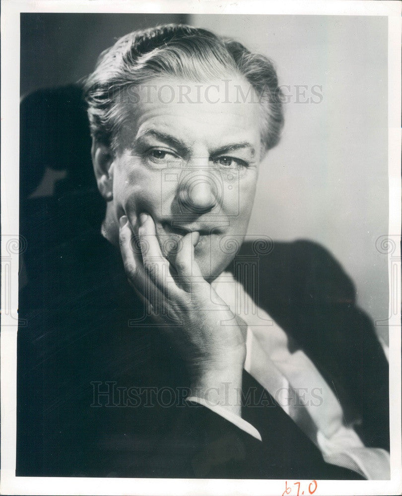 1952 Stage &amp; Film Actor &amp; Singer Dennis King Press Photo - Historic Images