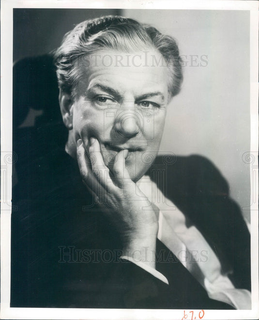 1952 Stage & Film Actor & Singer Dennis King Press Photo - Historic Images
