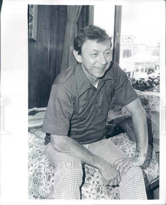 1975 Comedian Marv Welch Press Photo - Historic Images