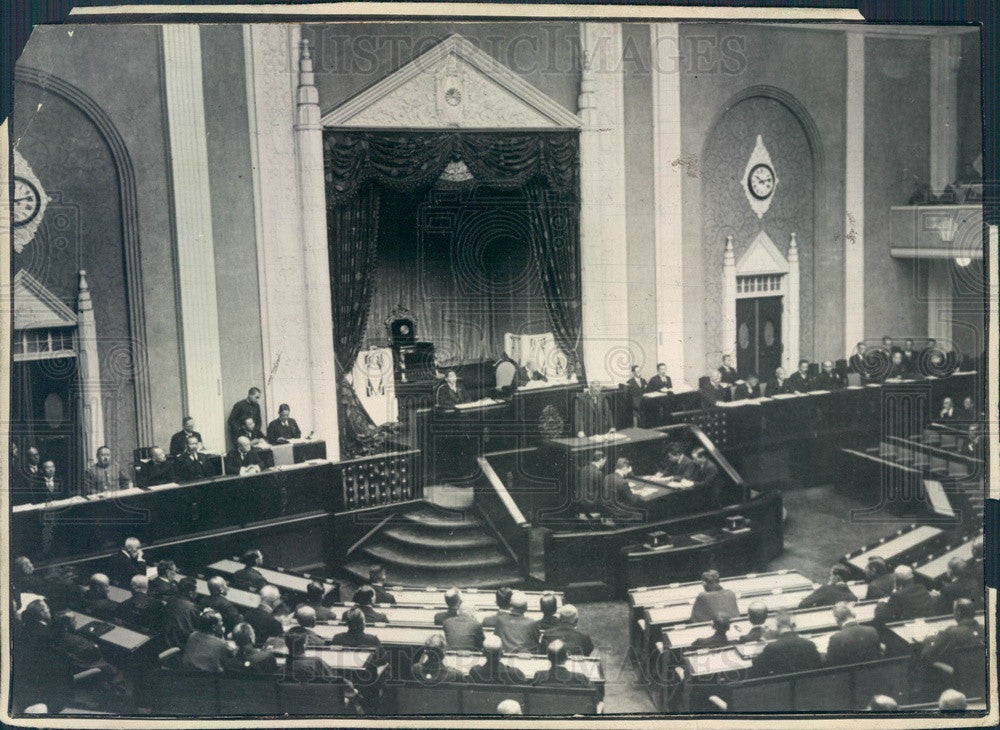 1928 Japan Congress, Premier Tanaka Press Photo - Historic Images