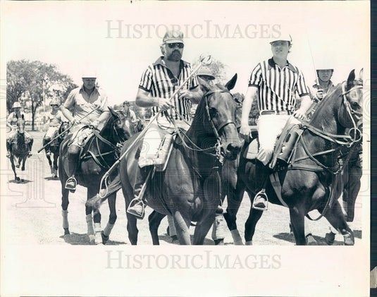 1984 Chicago, Illinois Oak Brook Polo Club Press Photo - Historic Images