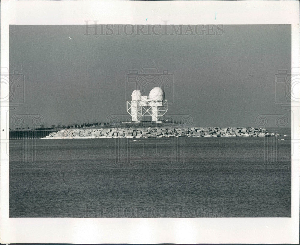 1967 Evanston, IL Northwestern Univ Lindheimer Astronomical Research Press Photo - Historic Images