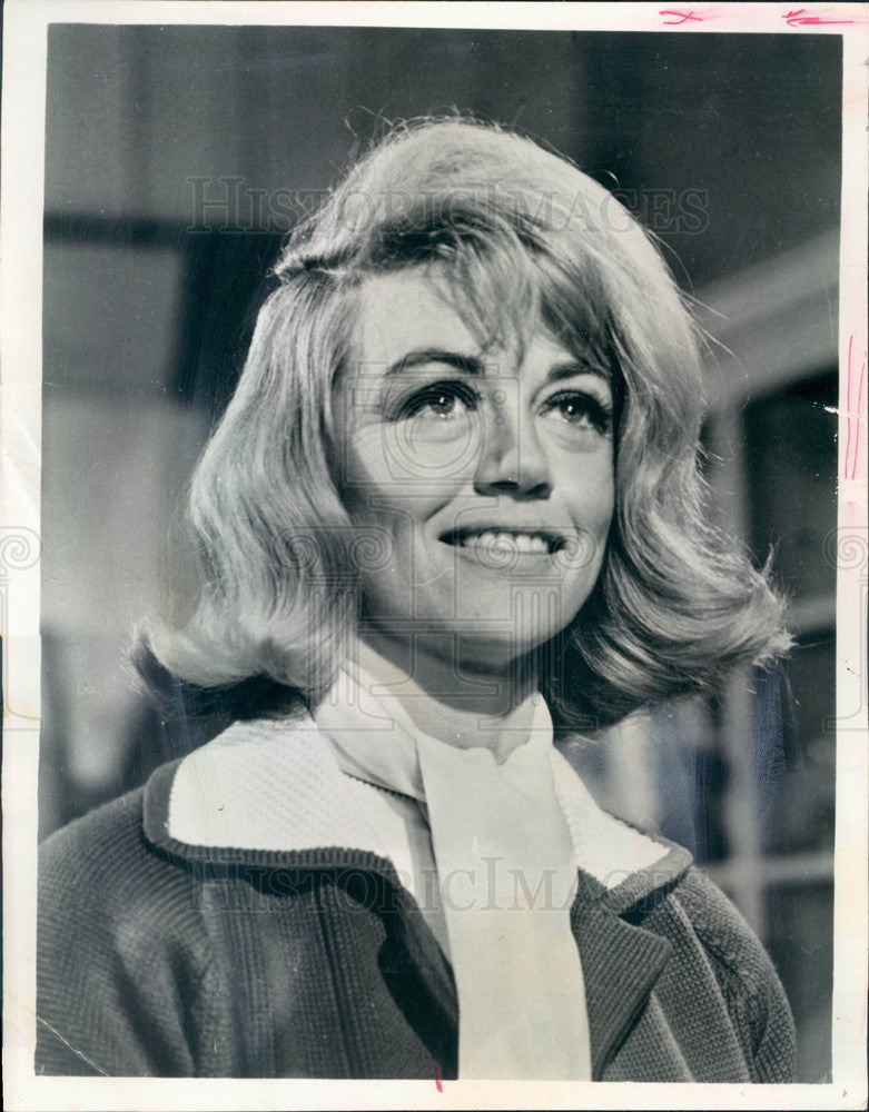 1970 Hollywood American Actor &amp; Movie Star Dorothy Malone Press Photo - Historic Images