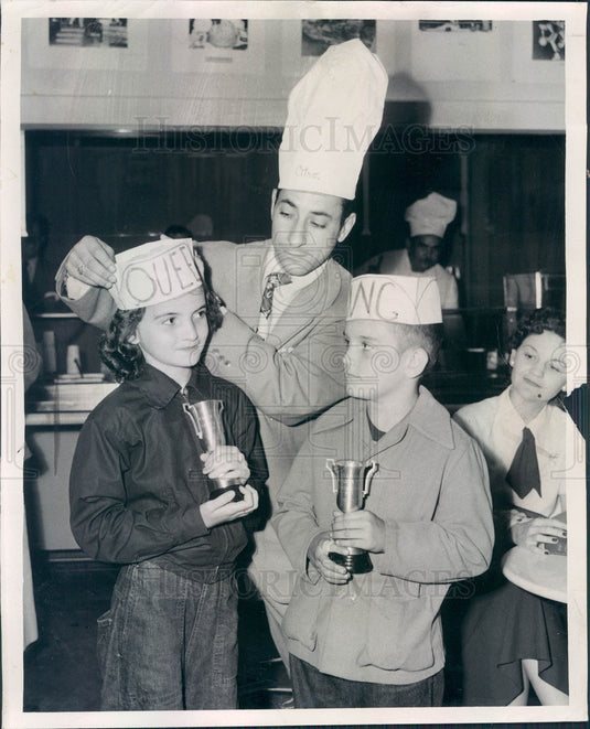 1950 Illinois Chicago Fair of 1950 Typical Kid Contest Winners Press Photo - Historic Images