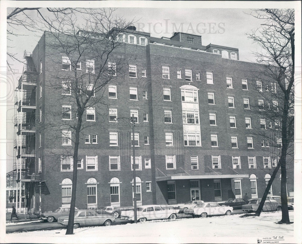 1966 Chicago, Illinois Provident Hospital & Training School Press Photo - Historic Images