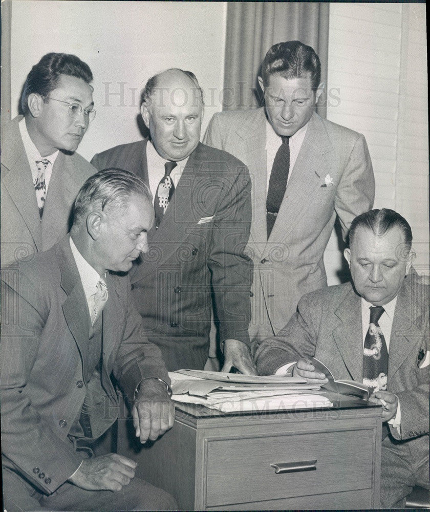 1950 Professional Golfers Association Officers Press Photo - Historic Images