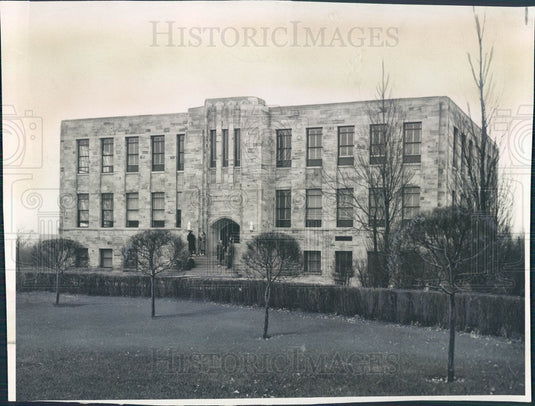 1939 Indiana University Calumet Extension Center Building Press Photo - Historic Images