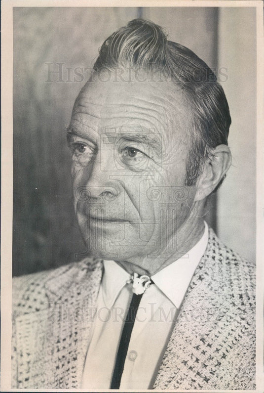 1975 Colorado Wildlife Expert Frank Craighead Press Photo - Historic Images