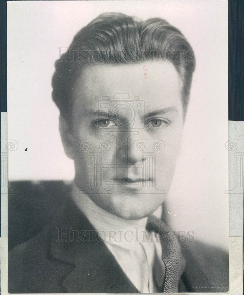 1932 Actor &amp; Singer Dennis King Press Photo - Historic Images