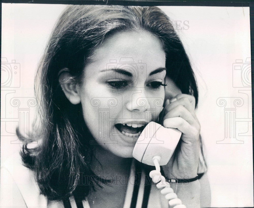1970 Miss Illinois Lynn Ann Alexander Press Photo - Historic Images