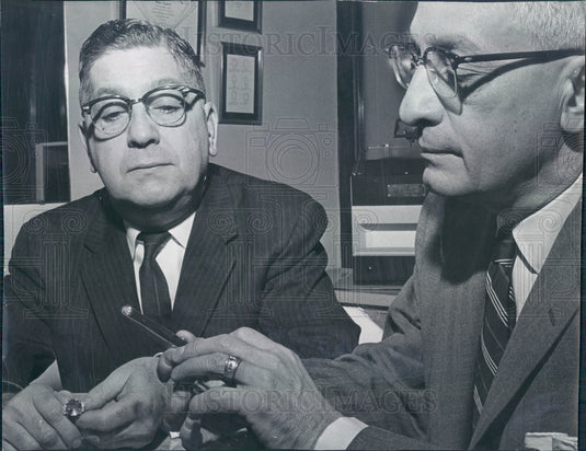 1960 Denver, Colorado Argenzio Brothers Jewelers Founders Press Photo - Historic Images