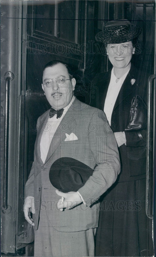1941 Denver, Colorado Ambassador to Greece Christian Diamantopoulos Press Photo - Historic Images
