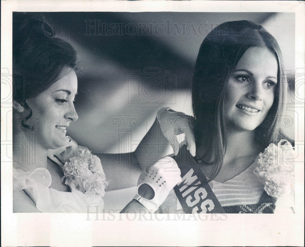 1970 Denver, Colorado Denver Bears Baseball, Miss Denver Bears Press Photo - Historic Images