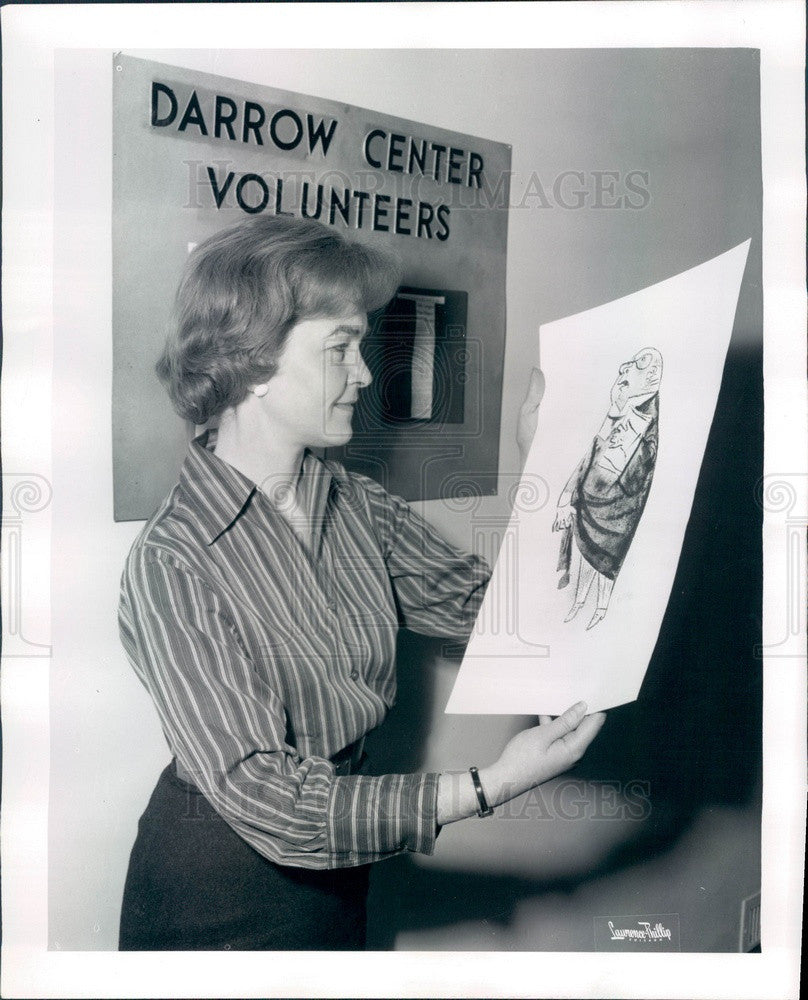 1964 Chicago, Illinois Clarence Darrow Community Center Director Press Photo - Historic Images