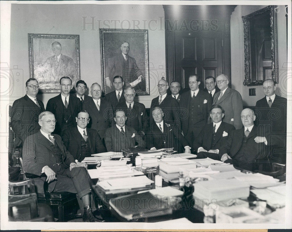 1933 New Jersey, Conference of Governors of the Eastern States Press Photo - Historic Images