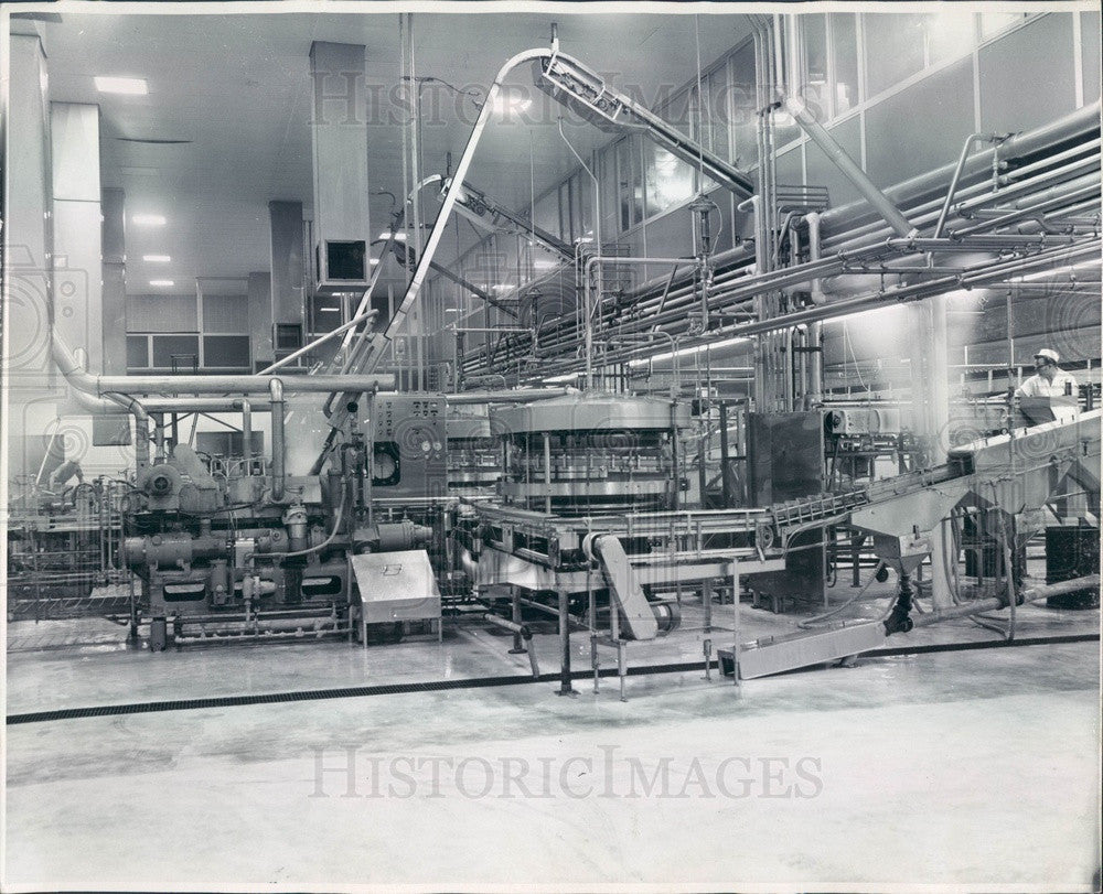 1977 Gerber Baby Food Products Company, Filling Machines Press Photo - Historic Images