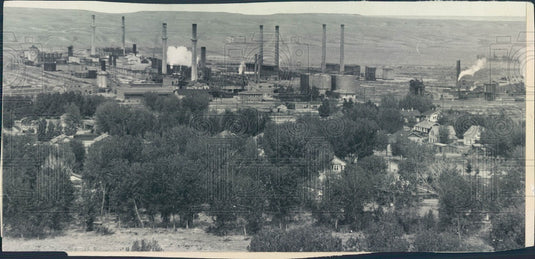Undated Greybull, Wyoming Gasoline Plant Press Photo - Historic Images